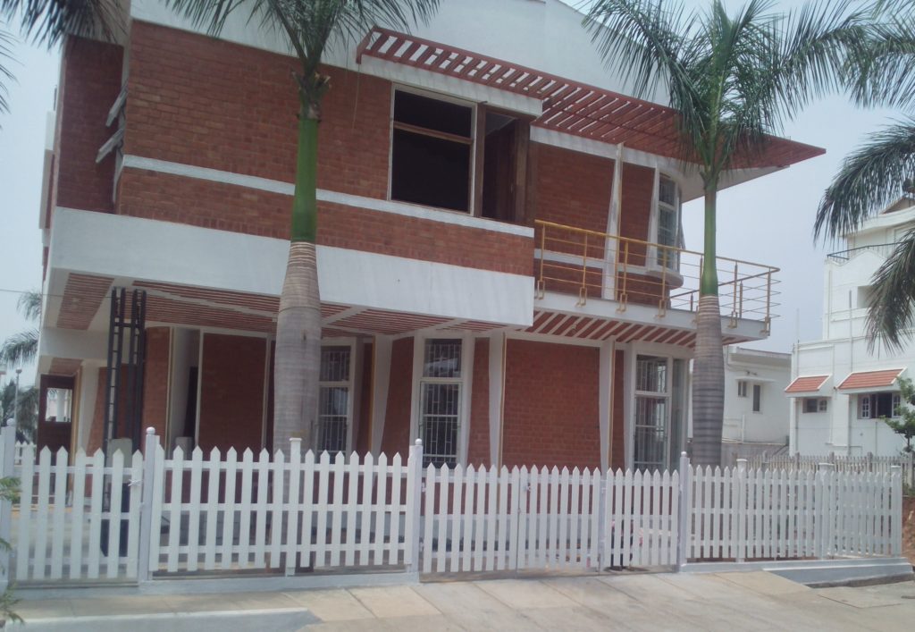 New Picket Fence installation in Vakil Garden City Kanakpura Road