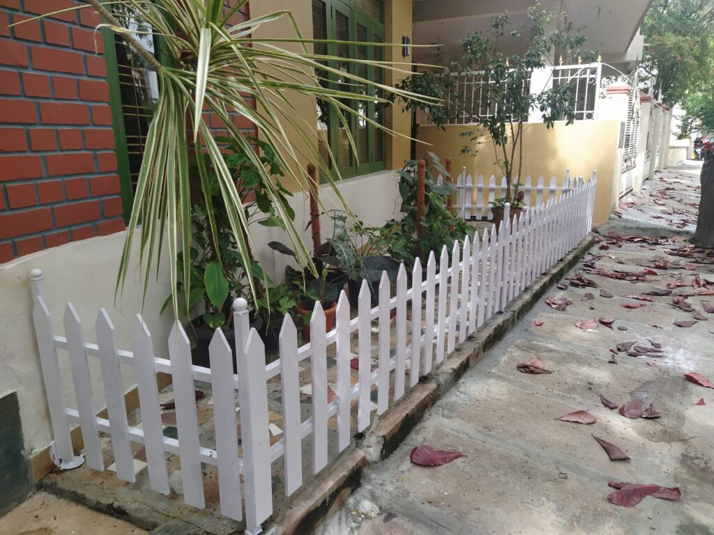 Picket Fencing done for a Villa in Koramangala Bangalore Uno Ventures